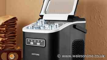 'Easy to use' ice maker that works in minutes is 'perfect' for next heatwave