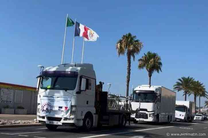 Pas les bienvenus dans cette ville RN près de Nice, les forains s’installent discrètement dans la nuit et lancent une opération escargot sur le bord de mer et l’autoroute