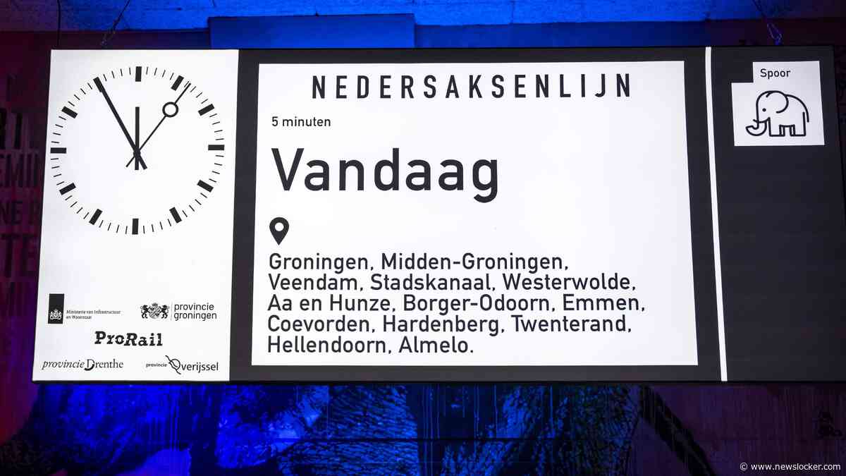 Drenthe zet 50 miljoen euro opzij voor Nedersaksenlijn