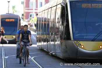 Un cycliste reste coincé sous le tramway à Nice et s’en sort quasi indemne