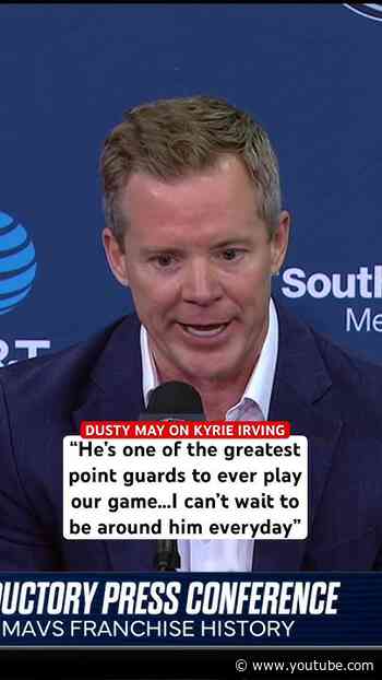 Dusty May has high praise for Kyrie Irving