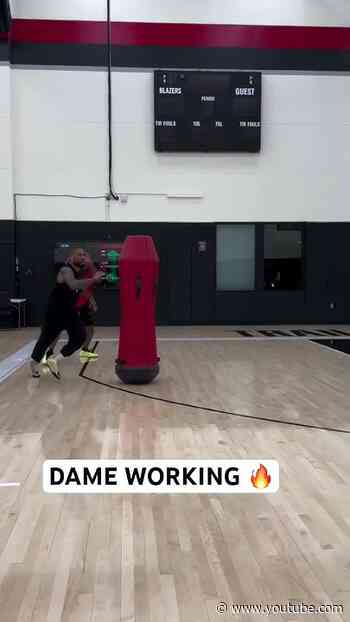 Dame getting offseason work in 🔥💪 (via: damian/IG)