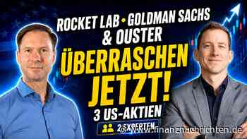 Rocket Lab, Goldman Sachs & Ouster: Diese 3 Aktien überraschen jetzt
