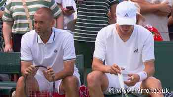 Wimbledon stars forced to stop playing immediately as umpire phones security