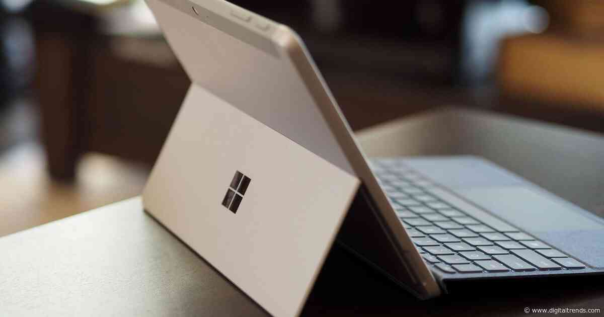 The charm of a tiny Windows tablet is apparently at Microsoft. Long live the Surface Go!