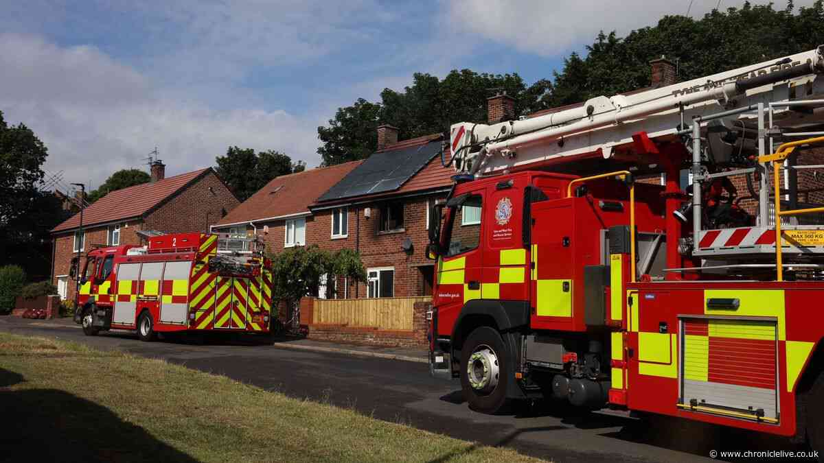 Dramatic rescue from North Shields house fire as probe launched - fire brigade statement in full