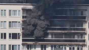 Antwerp fire live: Multiple dead as blaze rips through Linkeroever apartment block