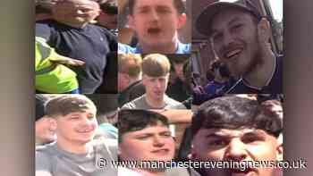 Police want to speak to these people after chaos on pitch at Rochdale AFC v York