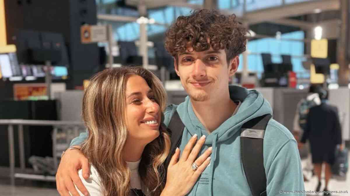 Stacey Solomon says it 'hurt her heart' as she's seen saying goodbye to son at airport