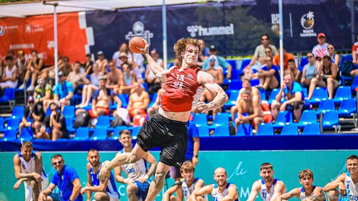 Erdinger Severin Henrich wird mit Deutschland Beachhandball-Weltmeister