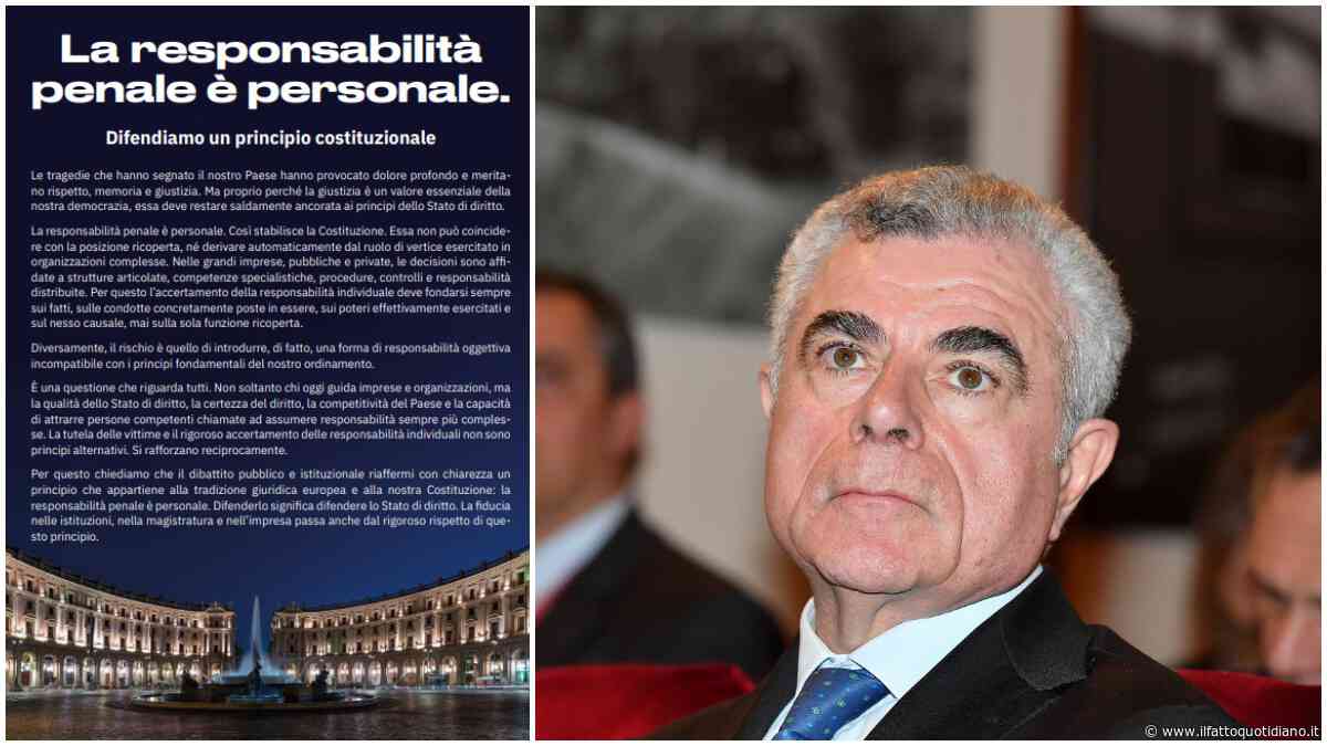 “In carcere per responsabilità non sue”: l’establishment compra una pagina su Repubblica per difendere Moretti