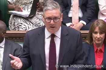 Badenoch accuses Starmer of leaving defence spending ‘mess to his successor’ amid concern over £5bn black hole
