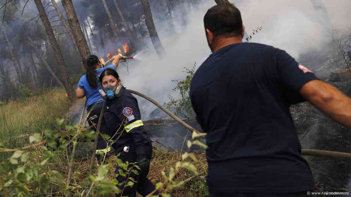 Ruim duizend doden door hitte in Spanje, gezinsdrama bij brand in Griekenland