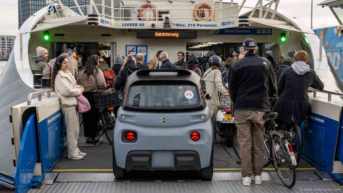 Amsterdams verbod moet pont veiliger maken, ook al waren er nog nooit incidenten