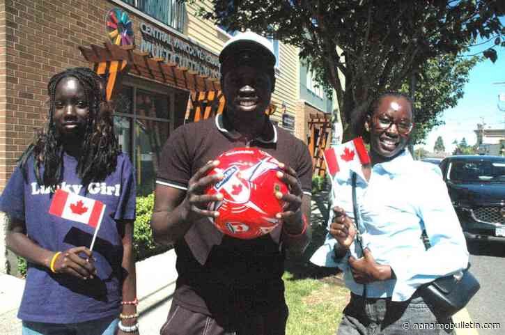 Newly arrived family can’t wait to celebrate Canada Day