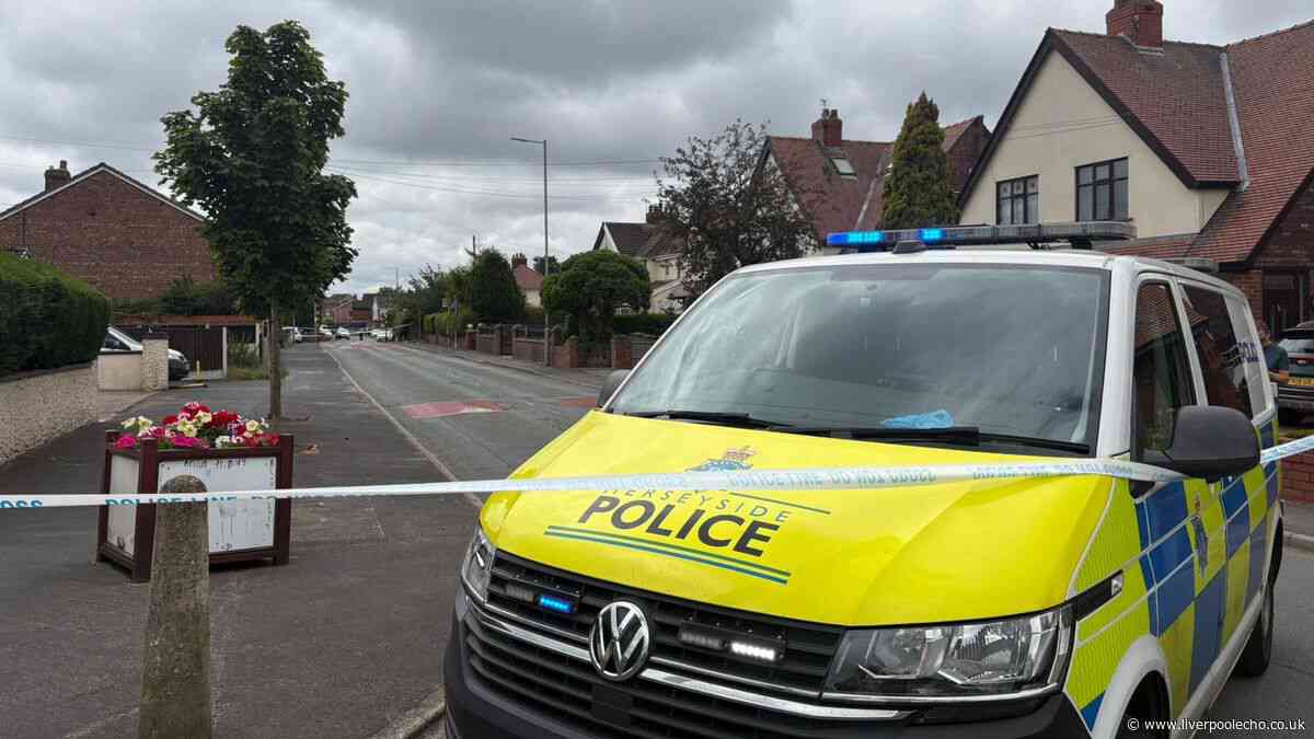 Melling police incident live as road closed and 'helicopter hovering in area'
