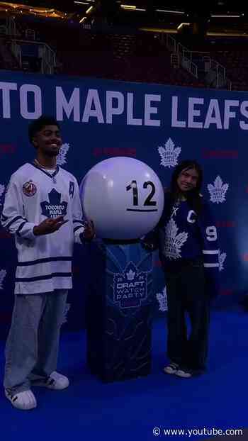 Vibes were ⬆️⬆️⬆️ at the Leafs Draft Party presented by Rogers!