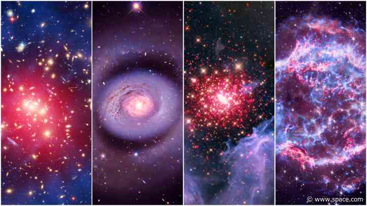 New NASA space telescope images reveal the universe in stunning red, white and blue for America 250