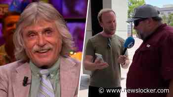 Amerikaan over Johan Derksen: ’Lijkt op pornoster’