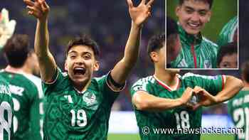 Gepest bij volkslied leidde hem niet af: Mexicaans talent Gilberto Mora (17) komt op zucht van WK-record Pelé en krijgt staande ovatie bij wissel