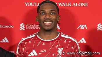 Liverpool unveil new £60m defender Jeremy Jacquet - as English football agents involved in deal for 20-year-old launch new French venture