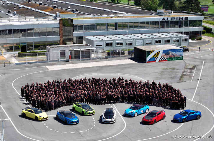 Final Alpine A110 produced as firm gears up for electric successor