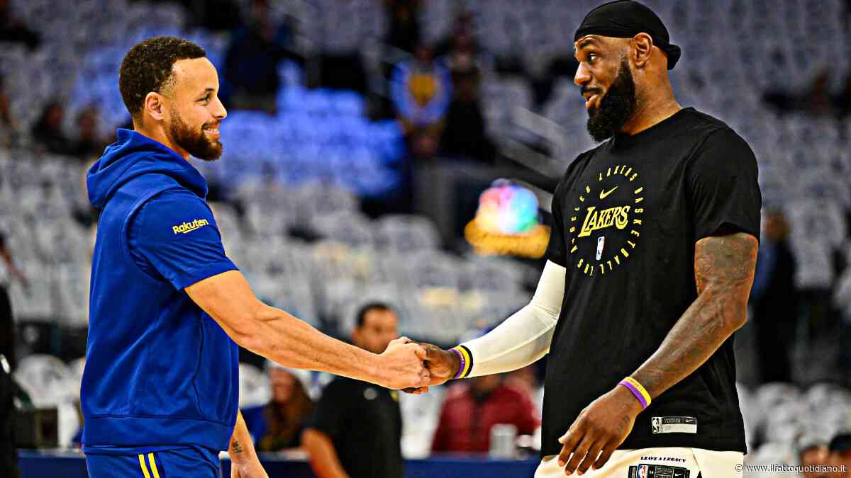 LeBron James dice addio ai Lakers: il futuro porta ai Warriors con Steph Curry? L’ultima sfida del Re è appena iniziata