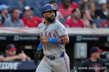 Guardians rookie Cooper Ingle loses track of outs, tosses ball into the stands to give Rangers lead