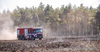 Natuurbrand op Ederheide ontstaan door oefengranaat