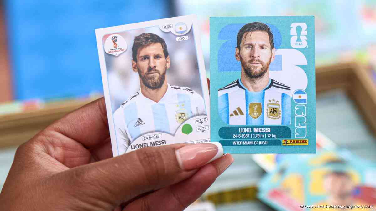 The free Panini World Cup sticker swap shop in Greater Manchester helping fans complete their collection