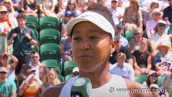 Naomi Osaka shoots down Wimbledon interviewer live on BBC moments after finishing on court