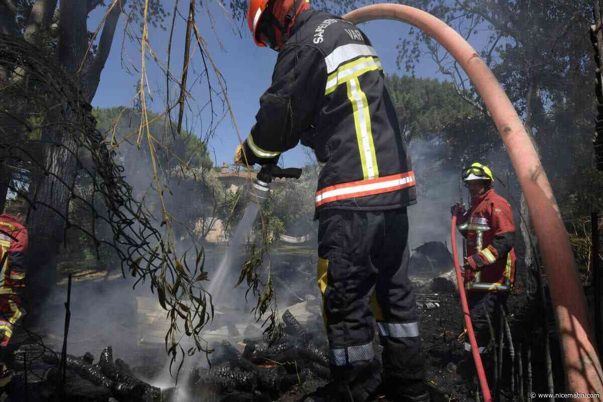Feu de broussailles maîtrisé à Saint-Tropez