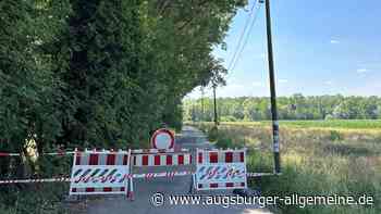 Nach Astbruch: Mühlstraße in Göggingen ist vorübergehend gesperrt