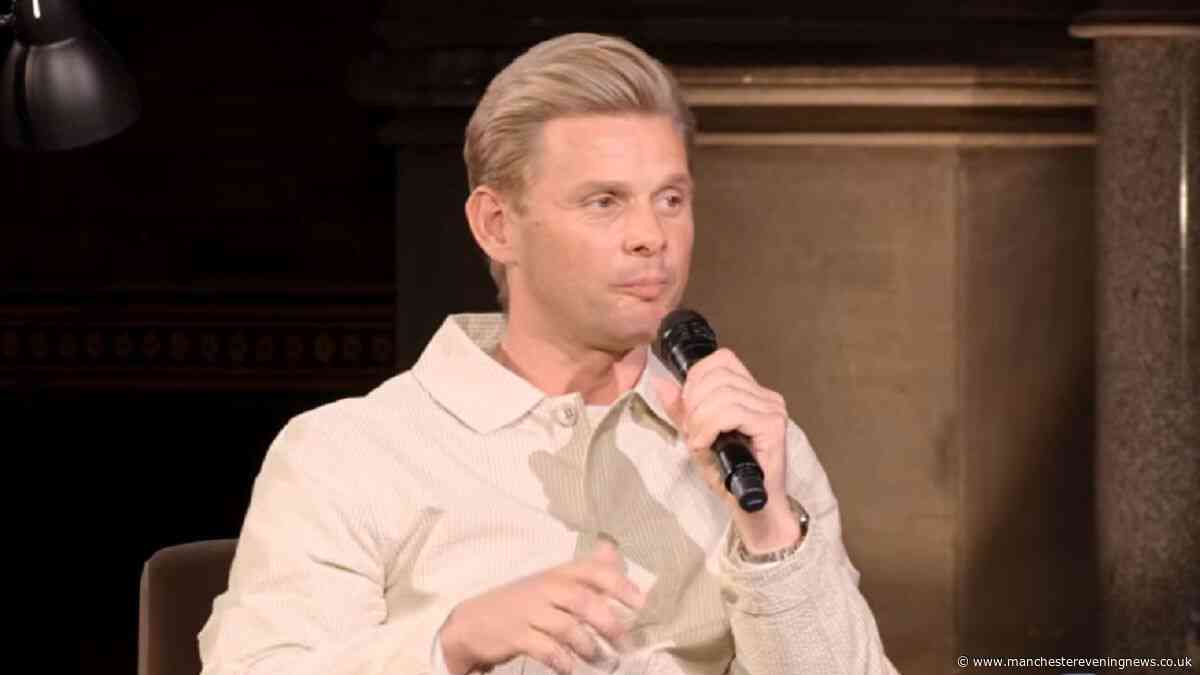 Jeff Brazier fights tears as he issues apology to son over 'heavy' struggles