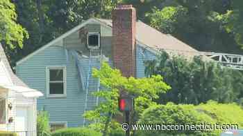 House fire closes Park Road in West Hartford