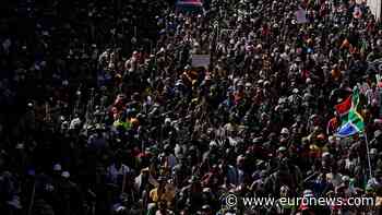 South African protesters call for undocumented migrants to leave