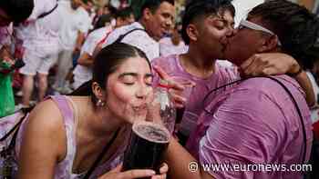 Thousands soaked in wine at Spain's iconic festival