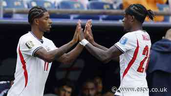 Sources: Rashford starts for England vs Congo DR