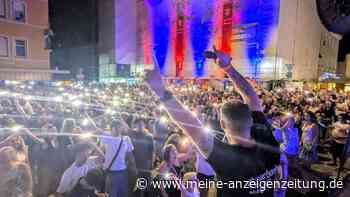 Moosburger Sommernacht lockt 7000 Besucher trotz fast 40 Grad