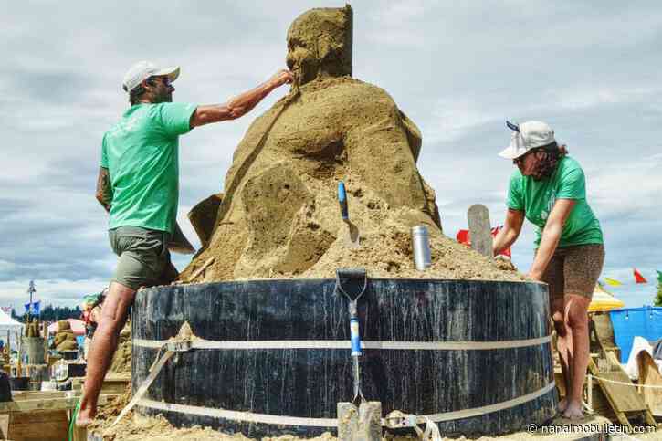‘Beauties and Beasts’ the theme for Parksville sand sculpting competition