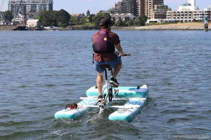 VIDEO: Victoria’s cycling craze pedals into uncharted waters in Inner Harbour