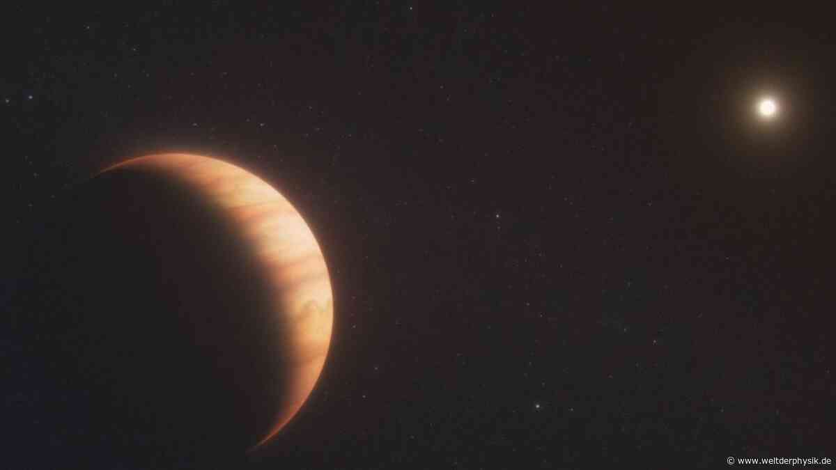 Planet kreist eng um erloschenen Stern