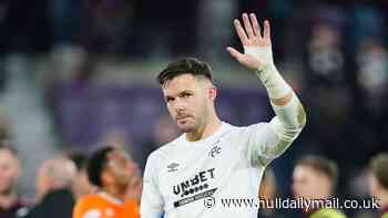 Jack Butland confirms Rangers departure with emotional farewell before Hull City swap