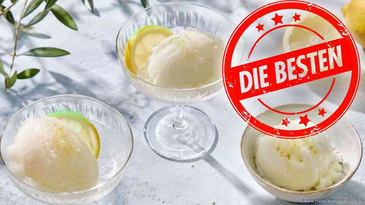 Das beste Zitronensorbet – diese Marken schmecken besonders frisch