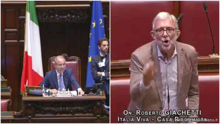 Scontro frontale Giachetti-Mulè, il deputato di Italia Viva grida a microfono spento. Il presidente di turno: “Mi ha ricoperto di urla”