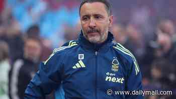 Former Crystal Palace boss Oliver Glasner leads race to take over at Nottingham Forest - with Vitor Pereira set for the exit door