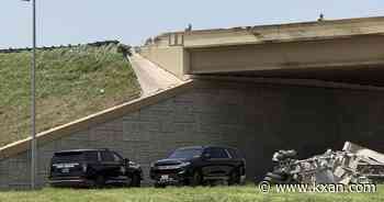 Man charged after truck driver dies in fall from overpass
