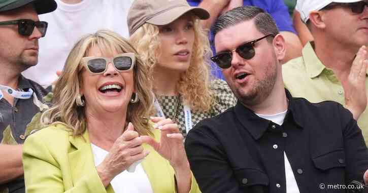Ruth Langsford reunites with ex Eamonn Holmes’ son at Wimbledon