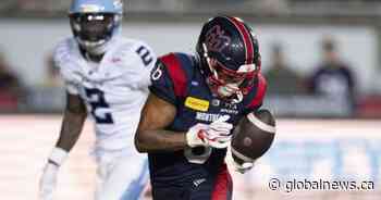 Philpot, Rankin, Alexander CFL players of month