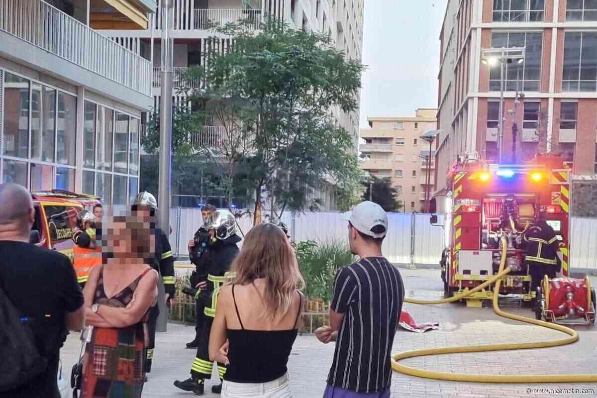 « On a tambouriné aux portes pour réveiller tout le monde » : un père et sa fille font évacuer un immeuble de six étages lors d’un incendie matinal à Nice
